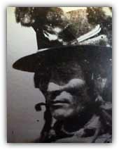 Chief Looking Glass wearing his western style hat