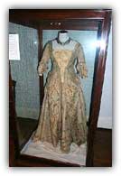 After reviving silk culture in the South, Eliza made this beautiful dress