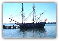 Ships like this one brought indentured servants to America
