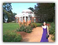 The other side: Jefferson's beautiful home
