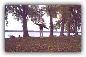 Becky finds peace on the banks of Onondaga Lake