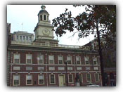 Independence Hall, like a sauna in the summer 