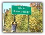 Teddy in the town of Rensselaer, the remnants of feudal times