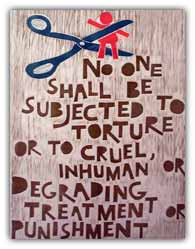 Article 5 of the Declaration of Human Rights makes torture illegal