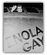 Like the pilot pictured here is doing, Edward Packl also sat in the cockpit of the Enola Gay, the plane that dropped the first Atomic bomb