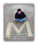 M is for the University of Michigan, the birthplace of teach-ins across America.