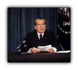 Goodbye! Nixon steps down as president